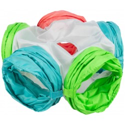 Tunnel Gioco in nylon Trixie 5 x 18cm x 47cm NEW